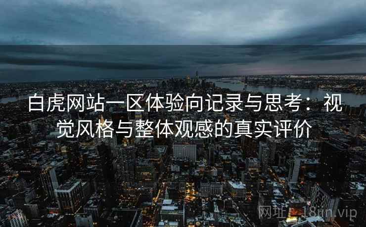 白虎网站一区体验向记录与思考：视觉风格与整体观感的真实评价