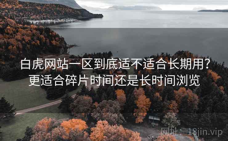 白虎网站一区到底适不适合长期用？更适合碎片时间还是长时间浏览