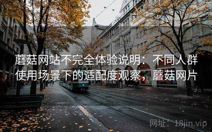 蘑菇网站不完全体验说明：不同人群使用场景下的适配度观察，蘑菇网片
