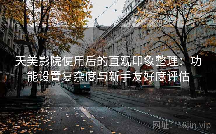 天美影院使用后的直观印象整理：功能设置复杂度与新手友好度评估